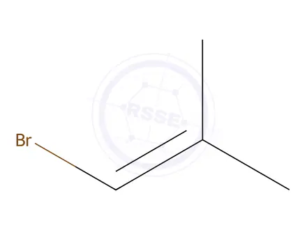 Chemical structure of 1-Bromo-2-methyl-1-propene (BSC)