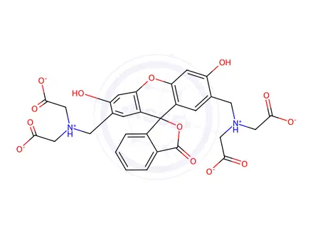 Chemical structure of FLUOREXON TRISODIUM SALT, INDICATOR GRADE