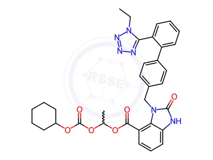 Chemical structure of Candesartan Cilexetil EP Impurity C