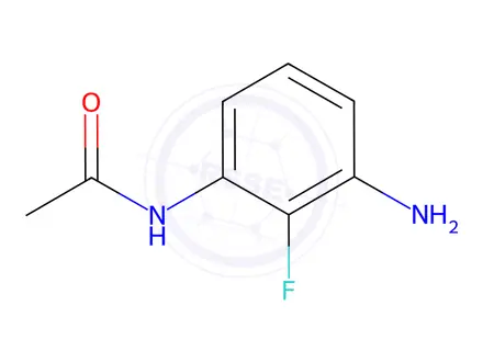 Chemical structure of N-(3-Amino-2-fluorophenyl)acetamide