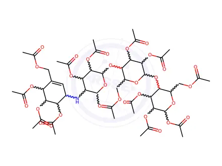 Chemical structure of Acarbose Impurity 9