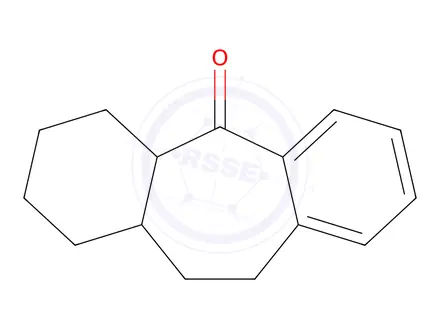 Chemical structure of 2,3,4,4a,11,11a-Hexahydro-1H-dibenzo[a,d][7]annulen-5(10H)-one