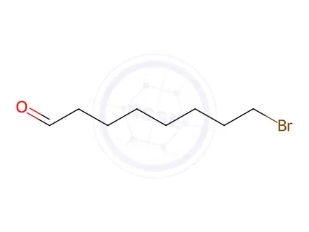 Chemical structure of Octanal, 8-bromo-