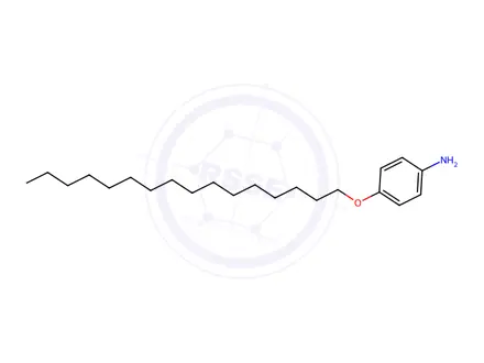 Chemical structure of p-Hexadecyloxyaniline
