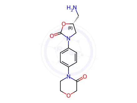 Chemical structure of Rivaroxaban Impurity 14 Monomer