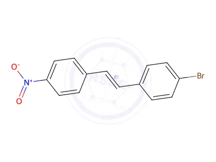 Chemical structure of 1-Bromo-4-(4-nitrostyryl)benzene