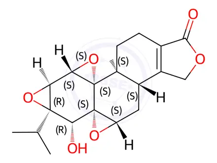 Chemical structure of Triptolide