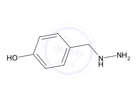 Chemical structure of 4-(Hydrazinylmethyl)phenol