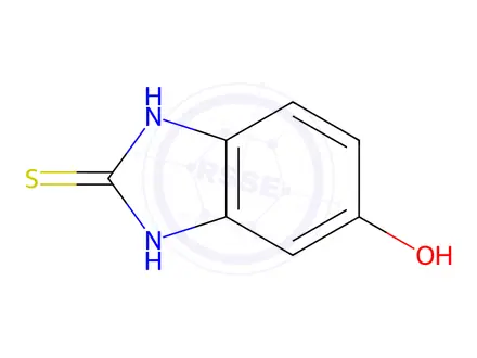 Chemical structure of 6-Hydroxy-2-mercaptobenzimidazole