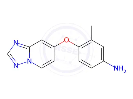 Chemical structure of Tucatinib Impurity 100