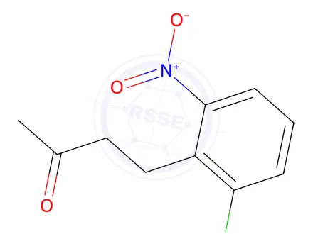 Chemical structure of 4-(2-Chloro-6-nitrophenyl)butan-2-one