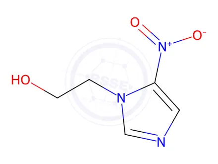 Chemical structure of Metronidazole Impurity D