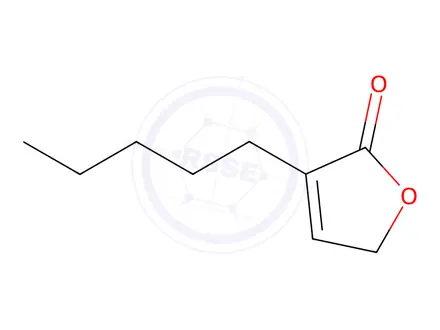 Chemical structure of 3-Pentylfuran-2(5H)-One