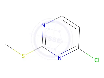 Chemical structure of 4-Chloro-2-(methylthio)pyrimidine