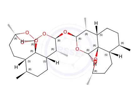 Chemical structure of Artemisinin Impurity 9