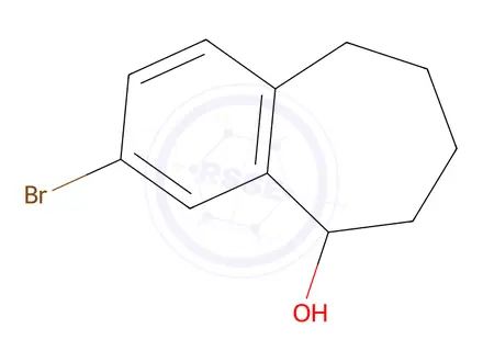 Chemical structure of 3-Bromo-6,7,8,9-tetrahydro-5H-benzocyclohepten-5-ol