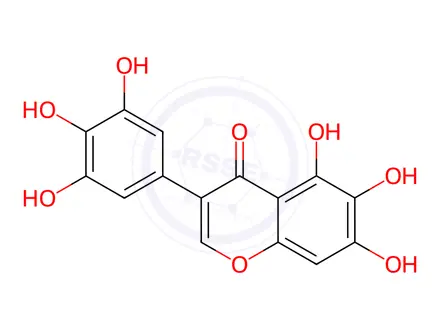 Chemical structure of Irigenol