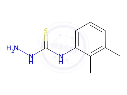 Chemical structure of N-(2,3-dimethylphenyl)hydrazinecarbothioamide