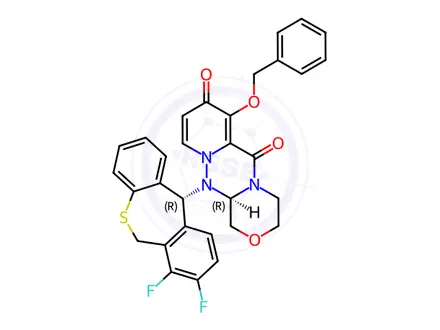 Chemical structure of Baloxavir Impurity 250
