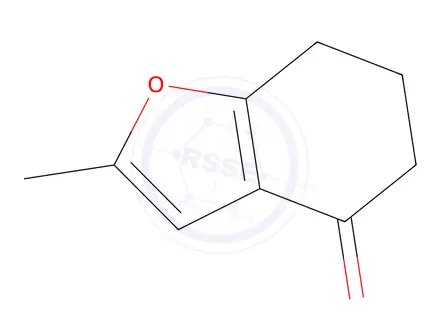 Chemical structure of 2-methyl-6,7-dihydro-1-benzofuran-4(5H)-one dihydrate
