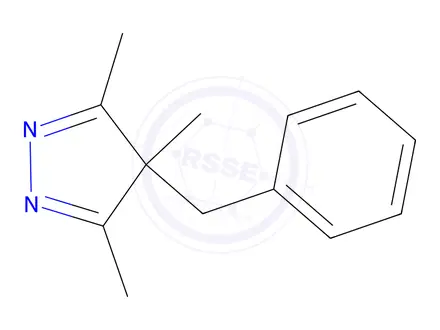 Chemical structure of 4-Benzyl-3,4,5-trimethyl-4H-pyrazole
