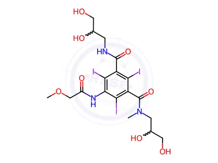 Chemical structure of Iopromide