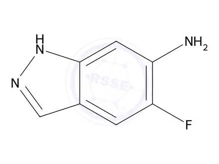 Chemical structure of 5-fluoro-1H-indazol-6-amine
