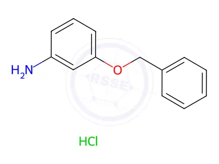 Chemical structure of 3-Benzyloxyaniline hydrochloride