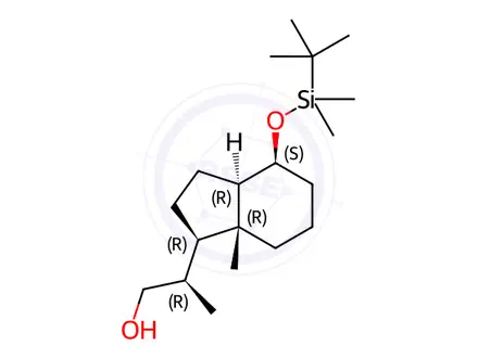 Chemical structure of Calcitriol Imrity 14