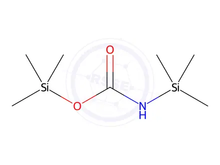 Chemical structure of N,O-BIS(TRIMETHYLSILYL)CARBAMATE