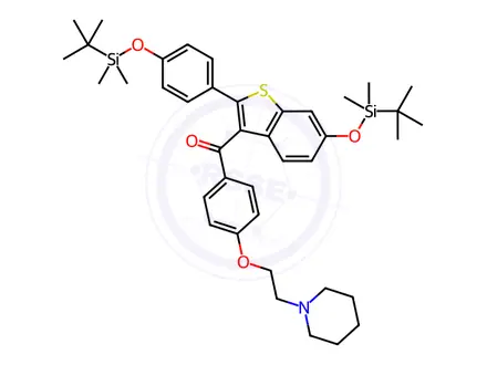 Chemical structure of Raloxifene Impurity 11