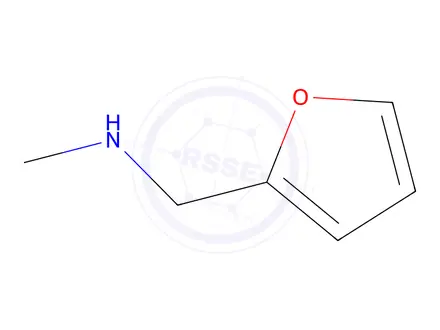 Chemical structure of 4753-75-7 2-Furanmethanamine, N-methyl- Furfurylamine, N-methyl- (8CI) N-Furfuryl-N-methylamine EINECS 225-278-2 N-Methylfurfurylamine NSC 78427
