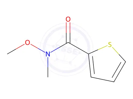 Chemical structure of N-Methoxy-N-methylthiophene-2-carboxamide