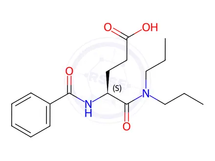 Chemical structure of Proglumide Impurity 2