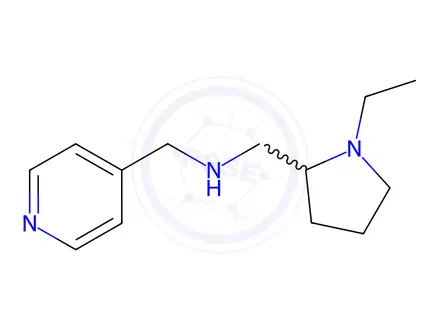 Chemical structure of 1-(1-Ethylpyrrolidin-2-yl)-N-(pyridin-4-ylmethyl)methanamine