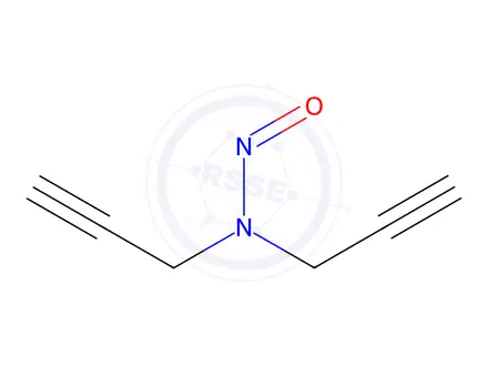 Chemical structure of N-Nitroso Dipropargylamine