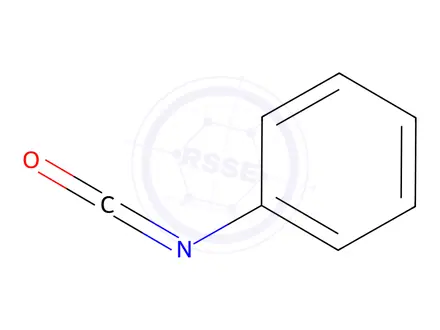 Chemical structure of Phenyl isocyanate