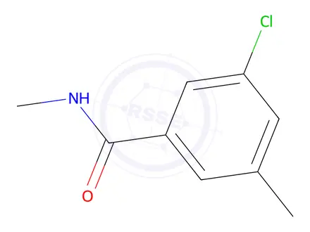 Chemical structure of 3-chloro-N,5-dimethylbenzamide