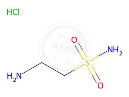 Chemical structure of 2-aminoethanesulphonamide Monohydrochloride