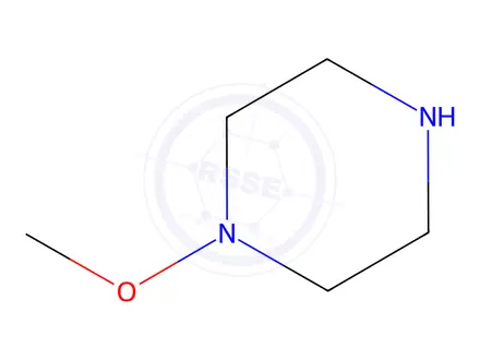 Chemical structure of 1-methoxypiperazine