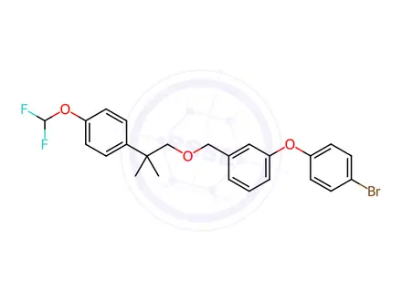 Chemical structure of Halfenprox Impurity 12