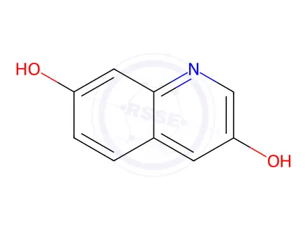 Chemical structure of Quinoline-3,7-diol