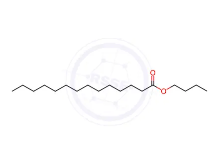 Chemical structure of Butyl Myristate