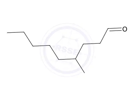 Chemical structure of 4-Methylnonanal