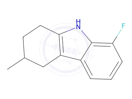 Chemical structure of 8-Fluoro-3-methyl-2,3,4,9-tetrahydro-1h-carbazole
