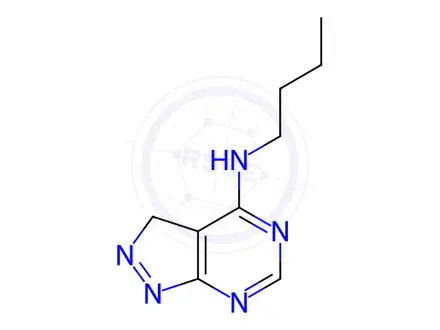 Chemical structure of N-Butyl-1H-pyrazolo[3,4-d]pyrimidin-4-amine