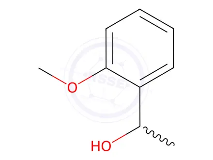 Chemical structure of 1-(2-Methoxyphenyl)ethanol