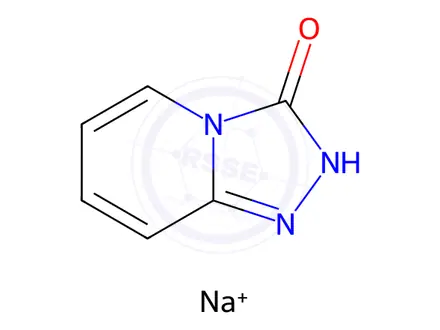 Chemical structure of Sodium-3-oxo-3H-[1,2,4]triazolo[4,3-a]pyridin-2-ide