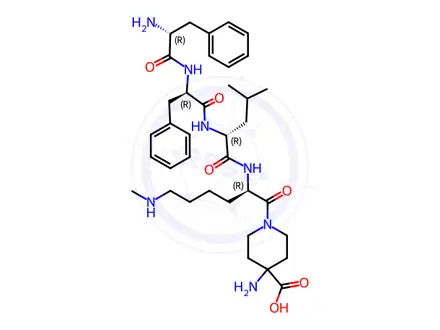 Chemical structure of Difelikefalin Impurity 117