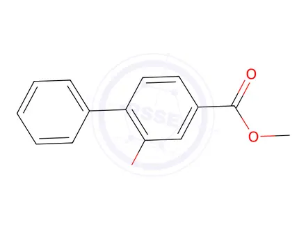 Chemical structure of Methyl 2-hydroxy-[1,1'-biphenyl]-4-carboxylate